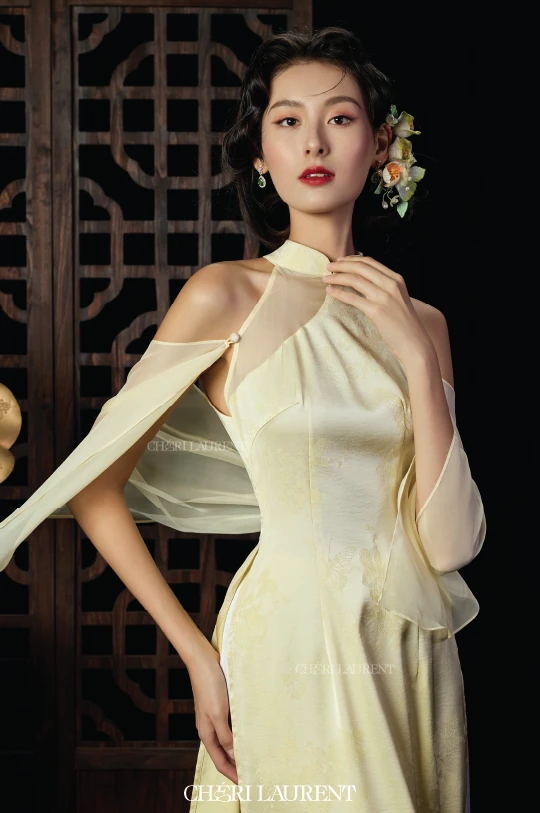 Áo Yếm Veronica - Vàng - MAY RIÊNG